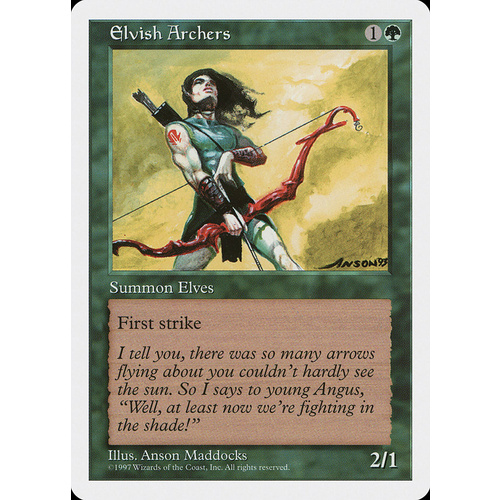 Elvish Archers - 5ED