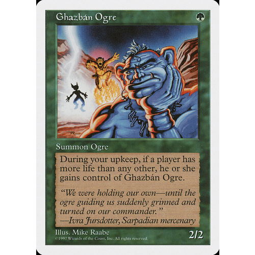 Ghazban Ogre - 5ED