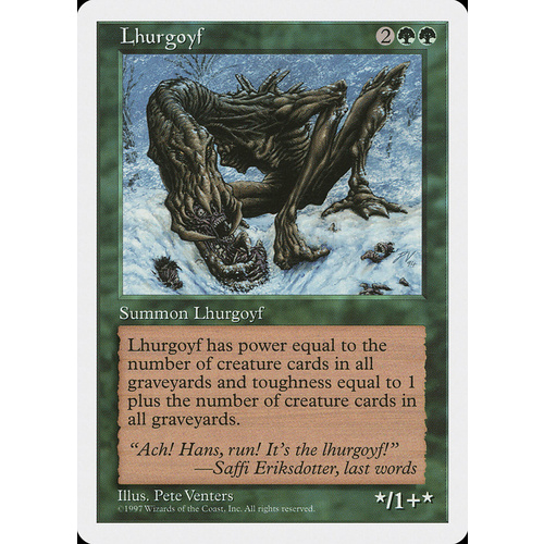 Lhurgoyf - 5ED
