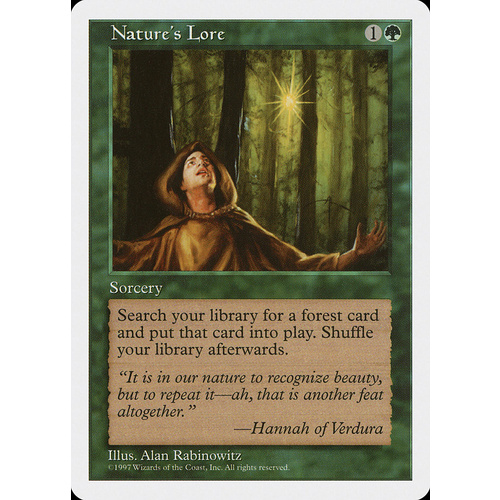 Nature's Lore - 5ED