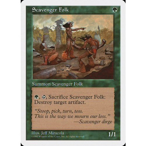 Scavenger Folk - 5ED