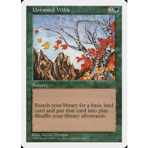 Untamed Wilds - 5ED