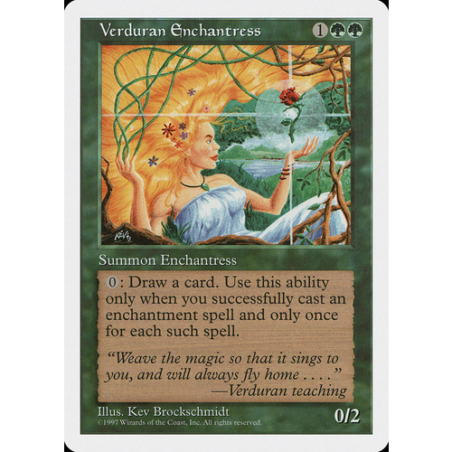 Verduran Enchantress - 5ED