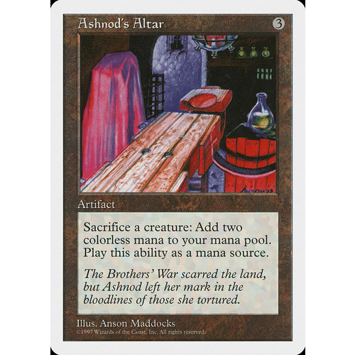 Ashnod's Altar - 5ED