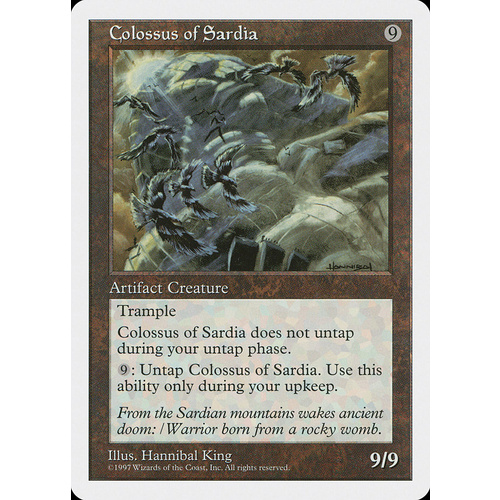 Colossus of Sardia - 5ED