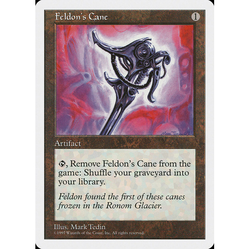 Feldon's Cane - 5ED