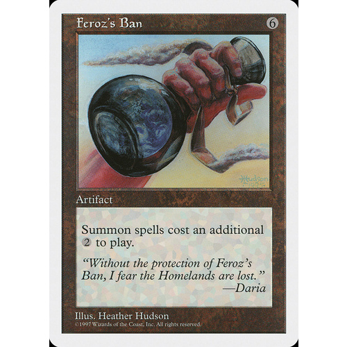 Feroz's Ban - 5ED