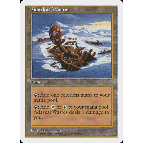 Adarkar Wastes - 5ED