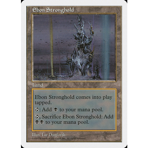 Ebon Stronghold - 5ED