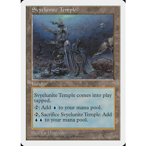 Svyelunite Temple - 5ED