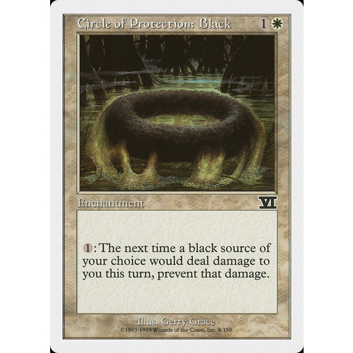 Circle of Protection: Black - 6ED