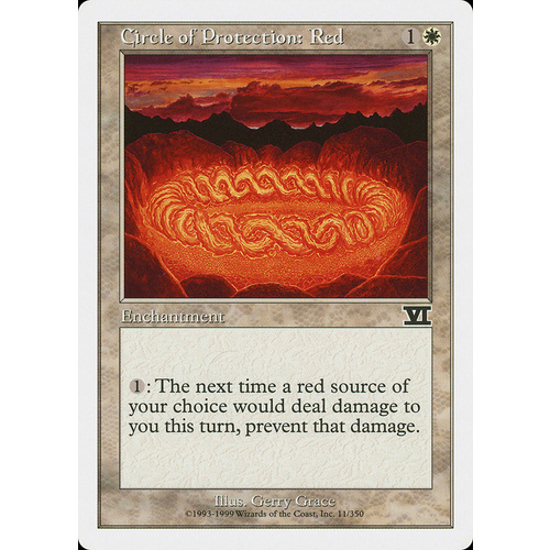 Circle of Protection: Red - 6ED