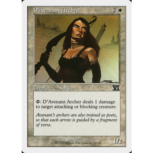 D'Avenant Archer - 6ED