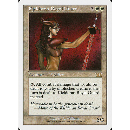 Kjeldoran Royal Guard - 6ED