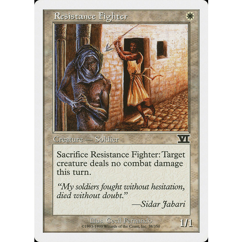 Resistance Fighter - 6ED