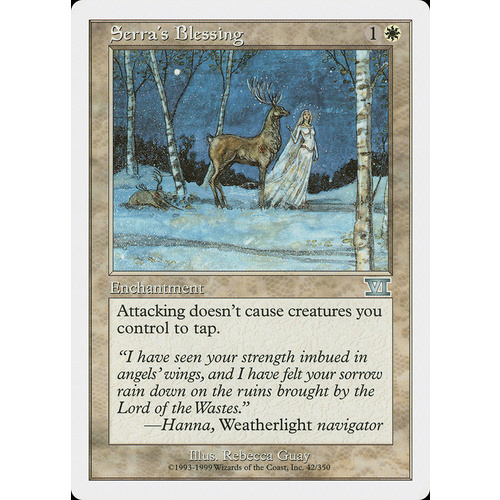 Serra's Blessing - 6ED
