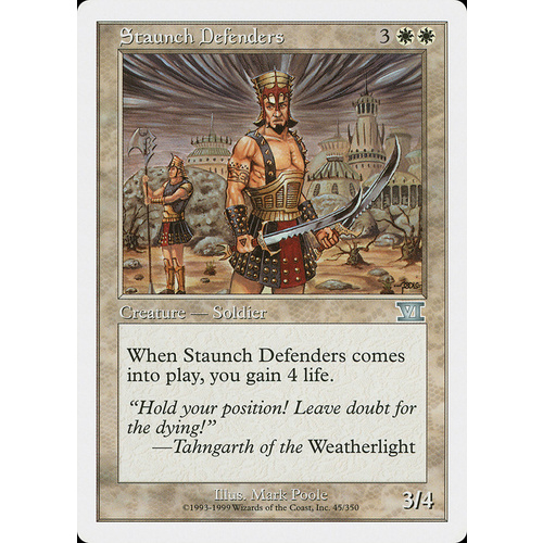 Staunch Defenders - 6ED