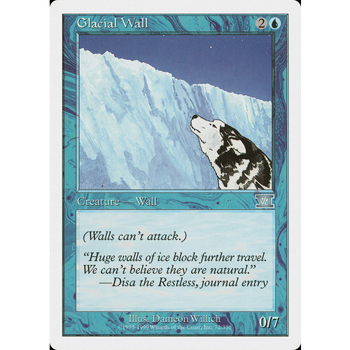 Glacial Wall - 6ED