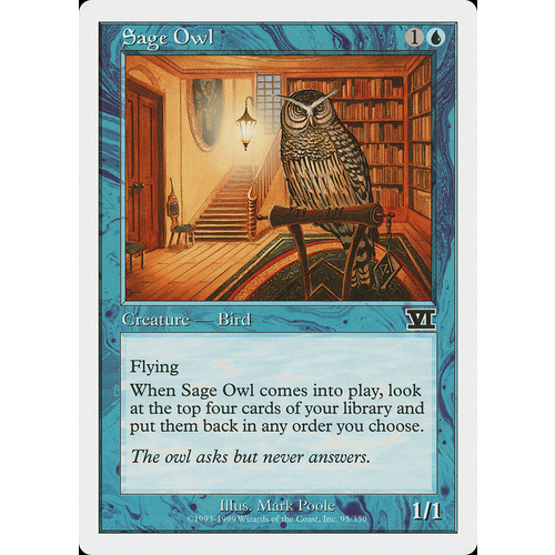 Sage Owl - 6ED