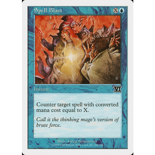 Spell Blast - 6ED
