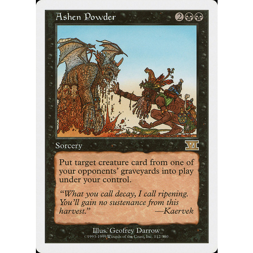 Ashen Powder - 6ED