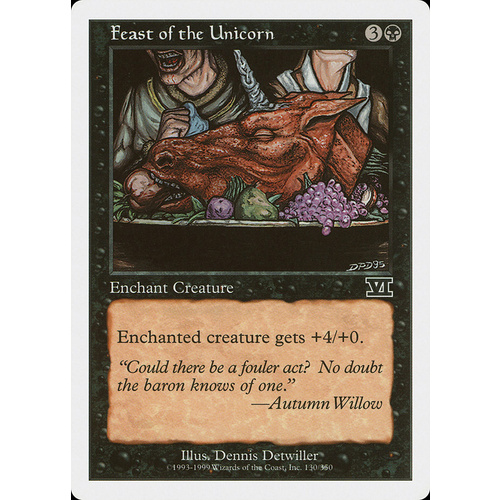 Feast of the Unicorn - 6ED