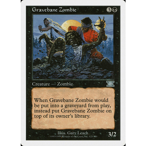 Gravebane Zombie - 6ED