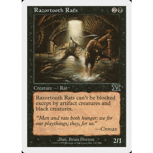 Razortooth Rats - 6ED