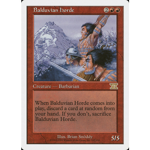 Balduvian Horde - 6ED