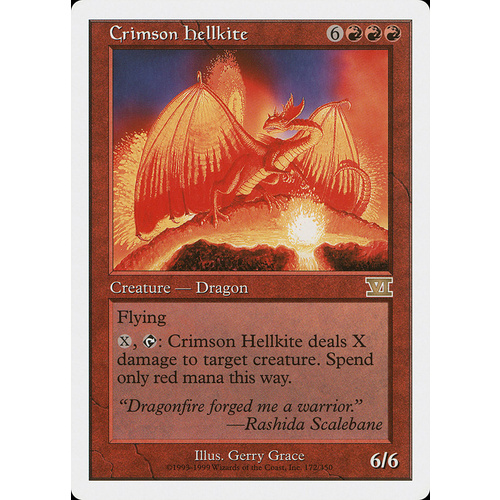 Crimson Hellkite - 6ED