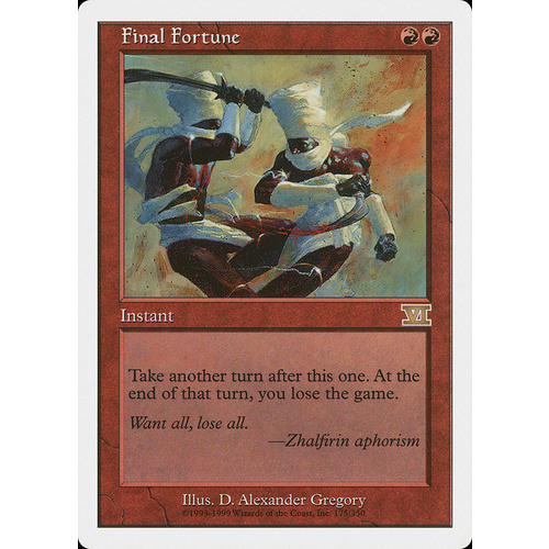 Final Fortune - 6ED
