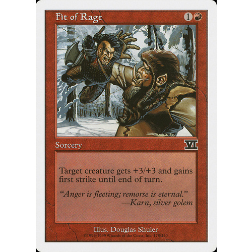 Fit of Rage - 6ED