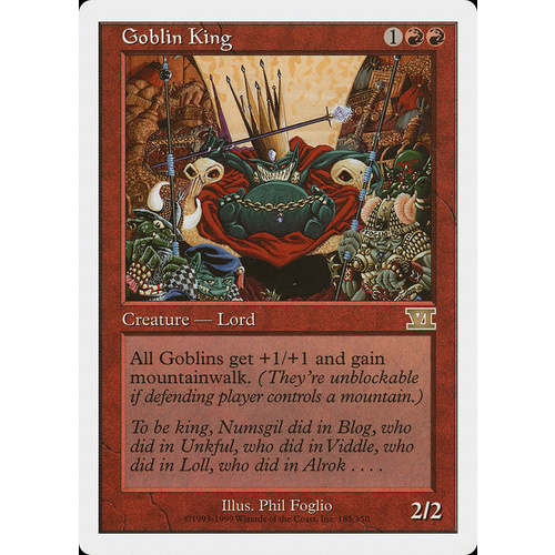 Goblin King - 6ED