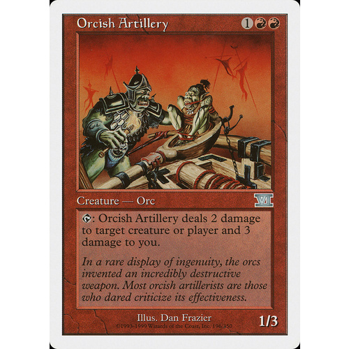 Orcish Artillery - 6ED