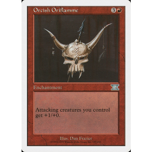 Orcish Oriflamme - 6ED