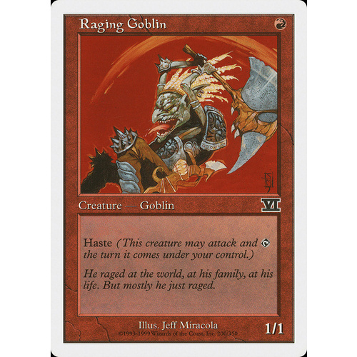 Raging Goblin - 6ED
