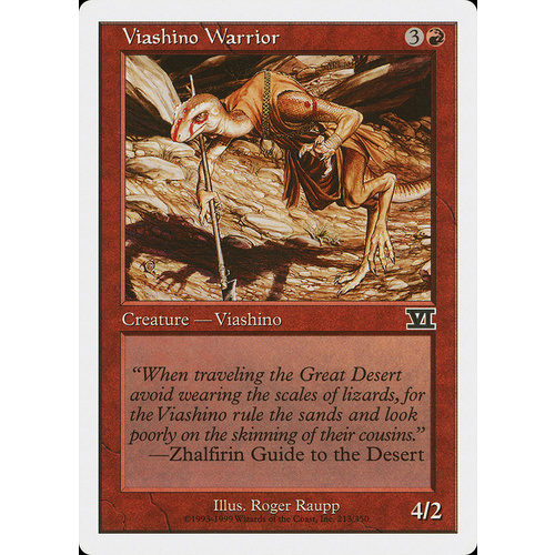 Viashino Warrior - 6ED