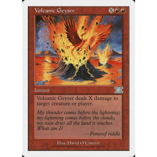 Volcanic Geyser - 6ED