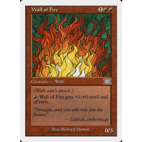 Wall of Fire - 6ED