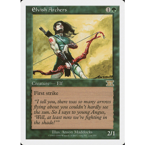 Elvish Archers - 6ED