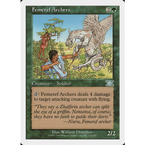 Femeref Archers - 6ED