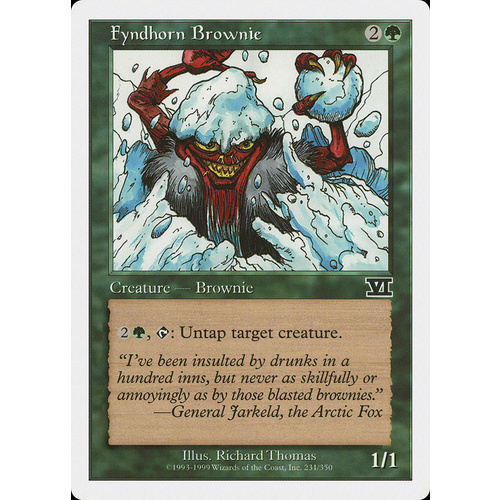 Fyndhorn Brownie - 6ED