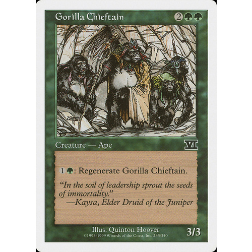 Gorilla Chieftain - 6ED