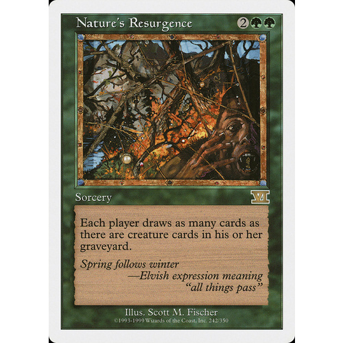 Nature's Resurgence - 6ED