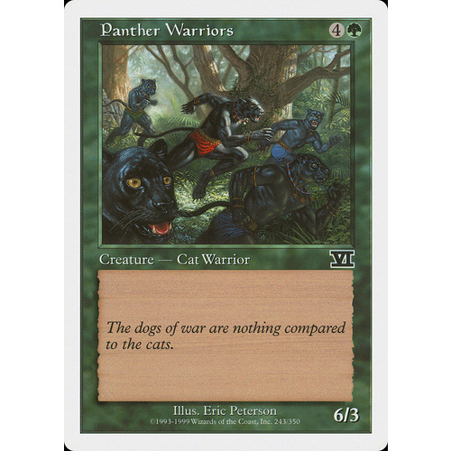 Panther Warriors - 6ED