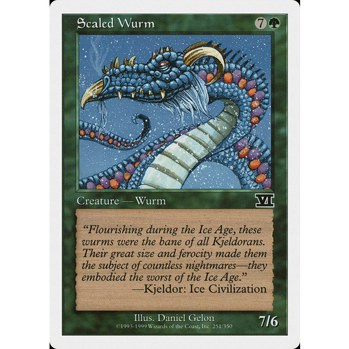 Scaled Wurm - 6ED