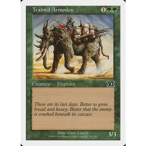 Trained Armodon - 6ED