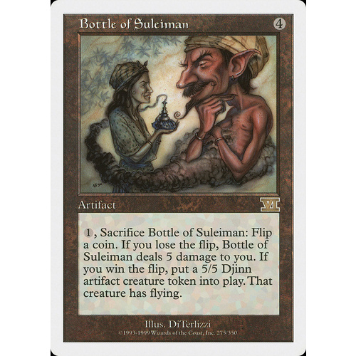 Bottle of Suleiman - 6ED