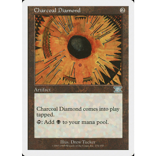 Charcoal Diamond - 6ED