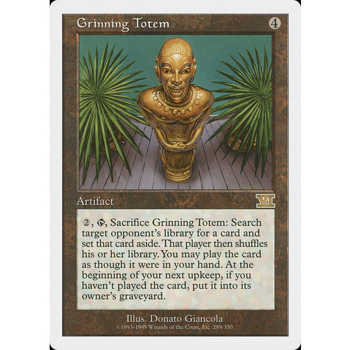 Grinning Totem - 6ED